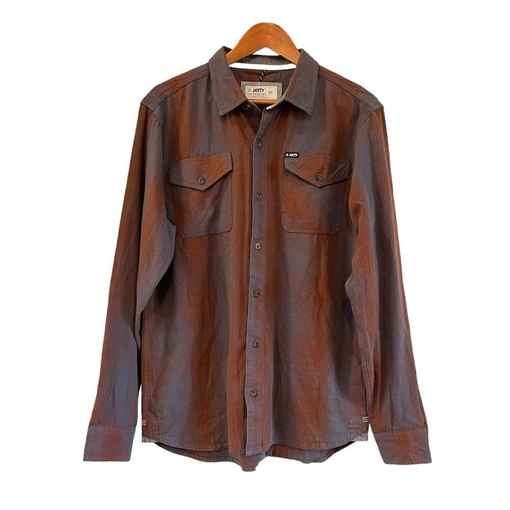 Jetty heavy weight 100% cotton button‎ down shirt.